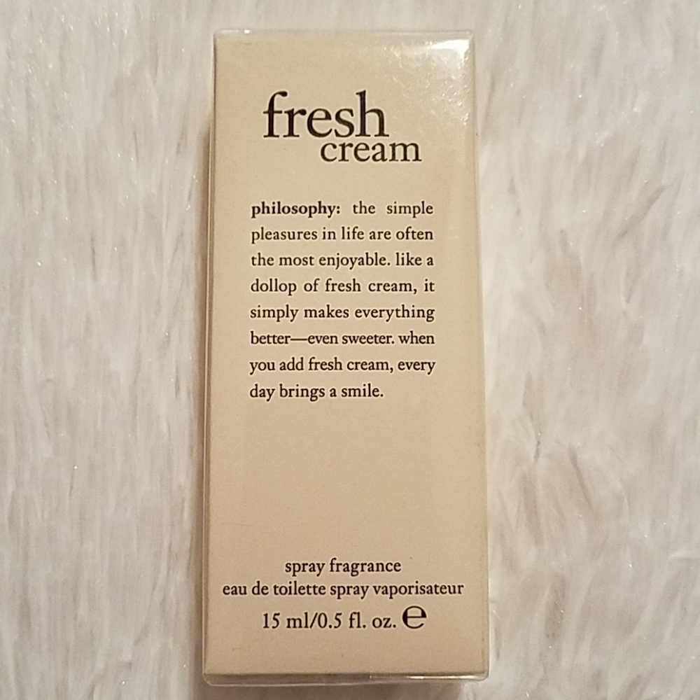Philosophy Fresh Cream Spray 0.5 fl oz NEW